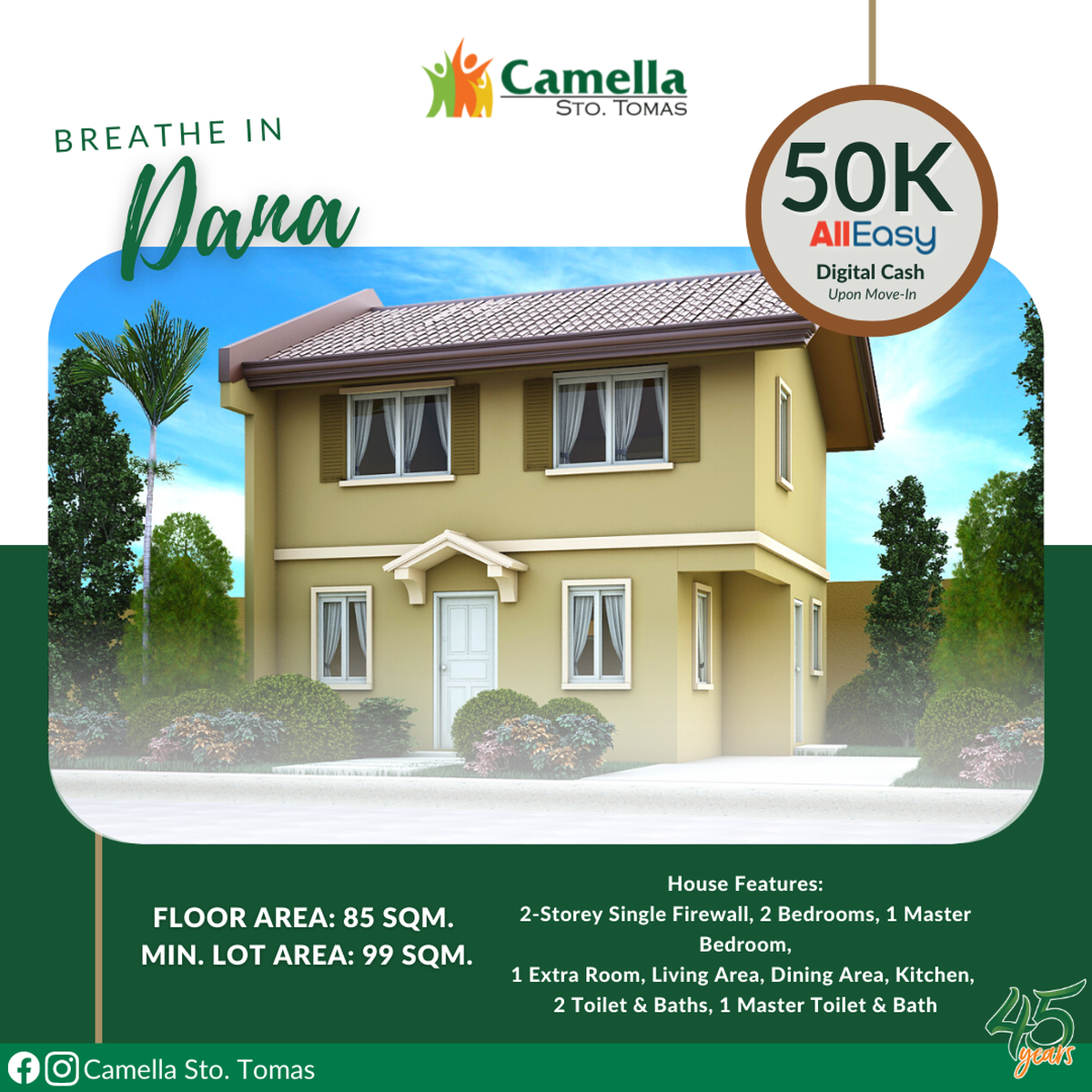 Dana NRFO House and Lot in Sto. Tomas, Batangas [House and Lot 🏘️] (November 2022) in Santo