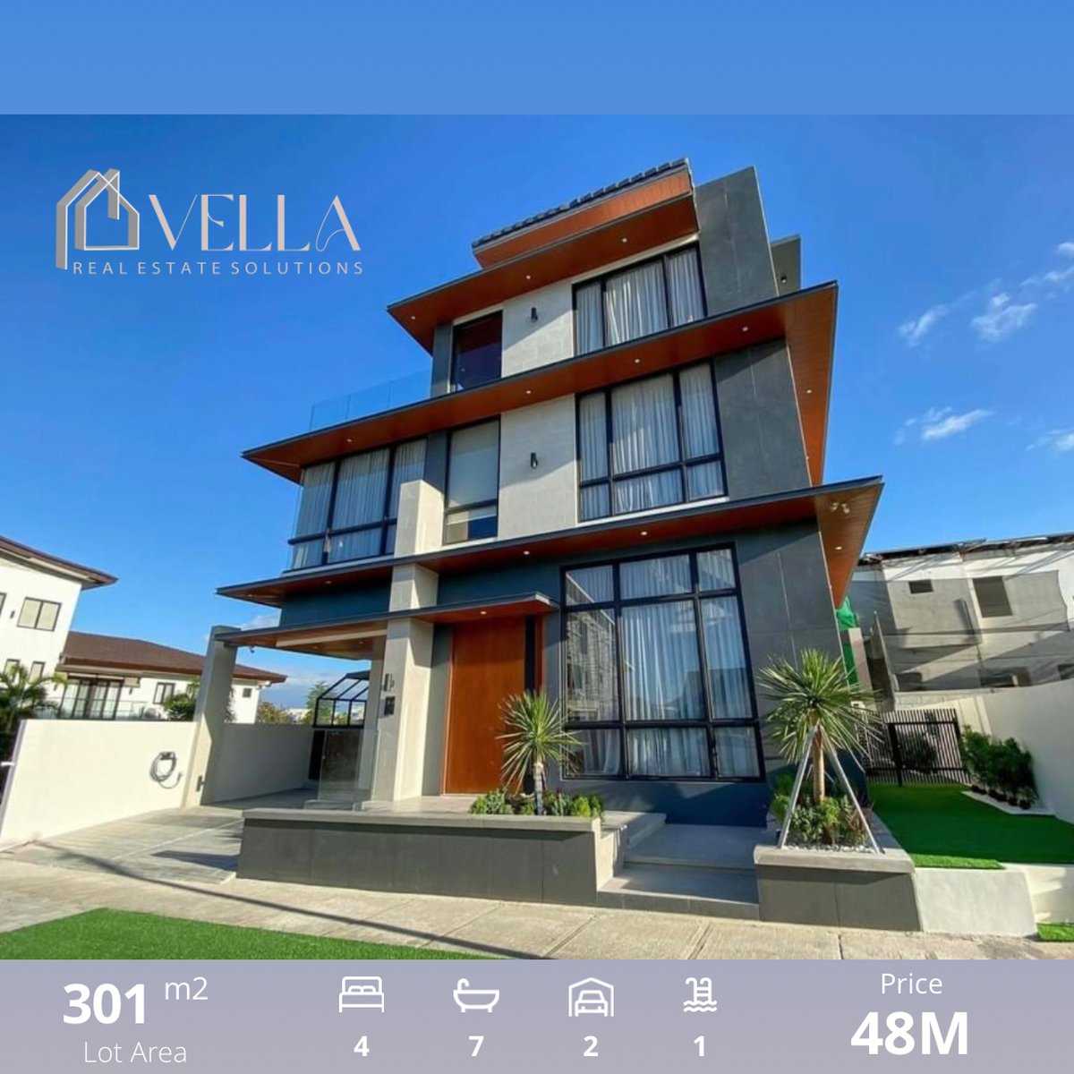 Modern Brandnew 4BR Smart House at South Forbes, Sta. Rosa, Laguna