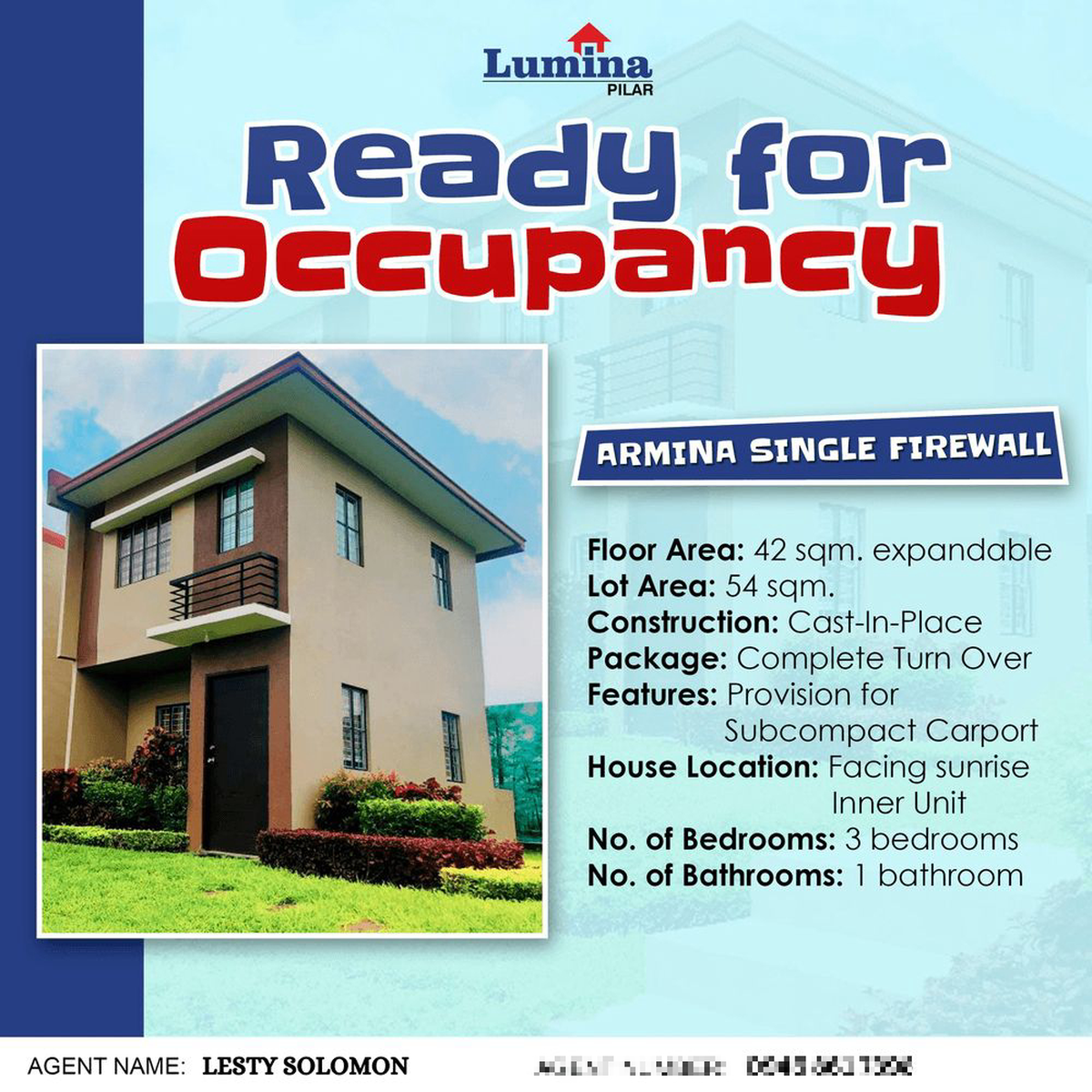 3bedroom Single Attached House For Sale in Pilar Bataan [House and Lot