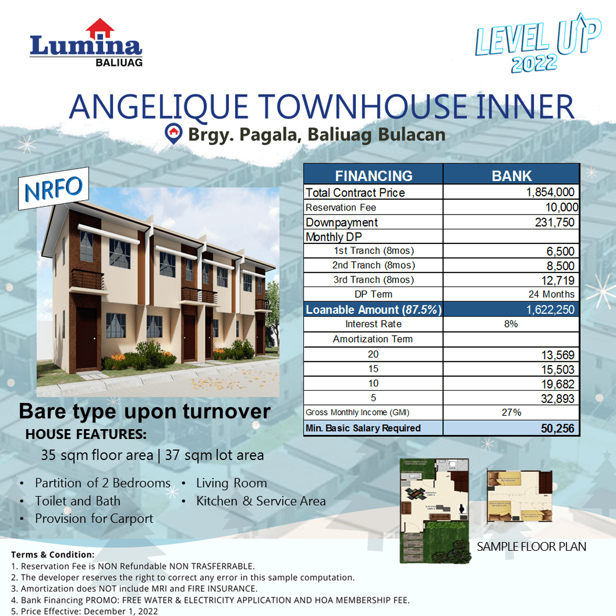 2bedroom Single Attached House For Sale in Baliuag Bulacan [House and