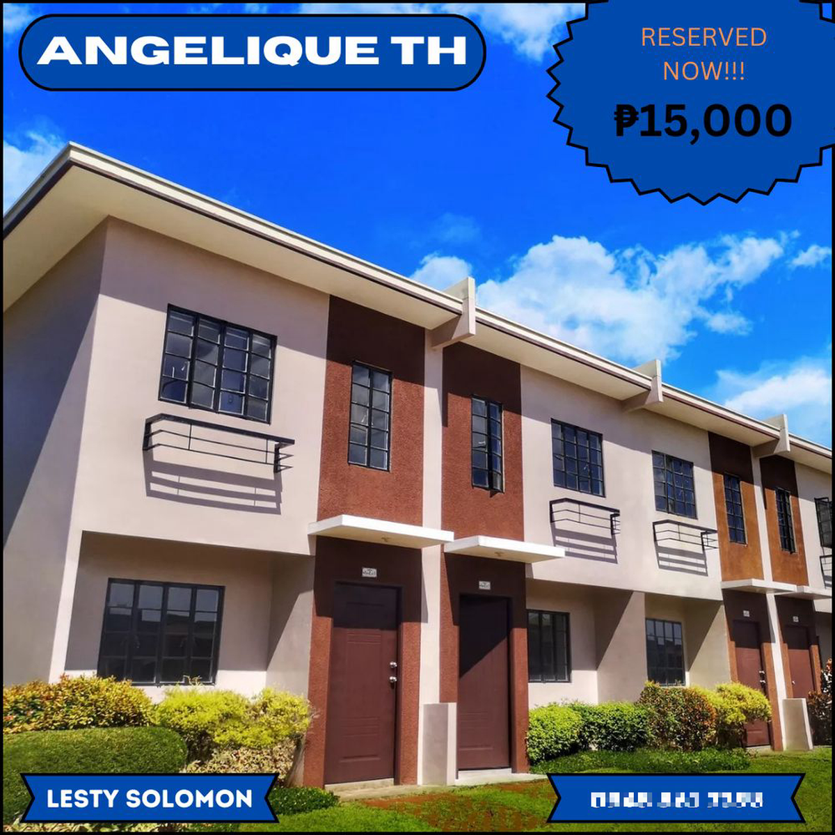 2bedroom Townhouse For Sale in Tarlac City Tarlac [House and Lot 🏘️