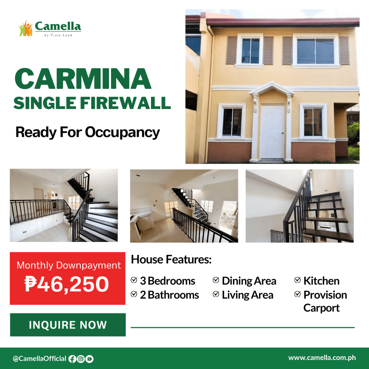 3BR RFO-Carmina w/ Provision for Carport in Pit-os, Talamban Cebu ...