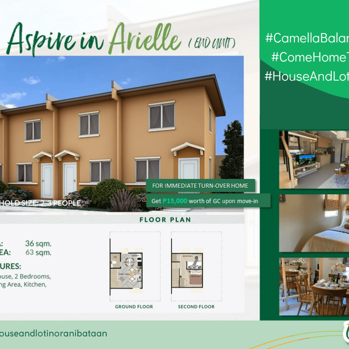 2 Storey Townhouse [House and Lot 🏘️] (October 2021) in Balanga, Bataan