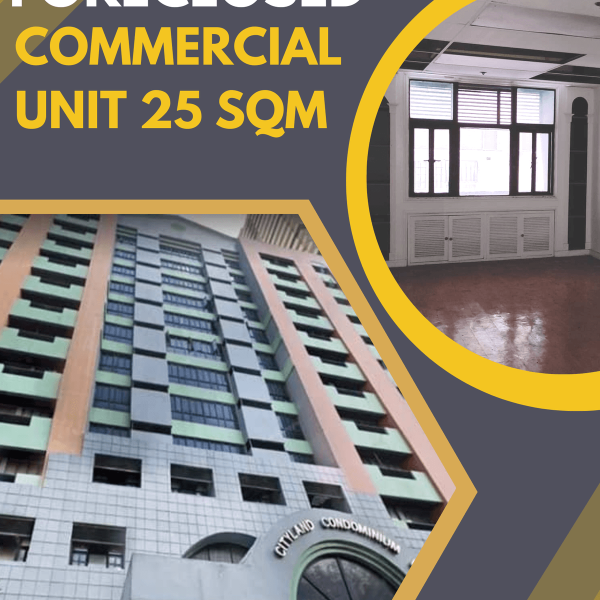AVAILABLE COMMERCIAL UNIT AT CITYLAND 8 MAKATI [Condo 🏙️] (January 2023