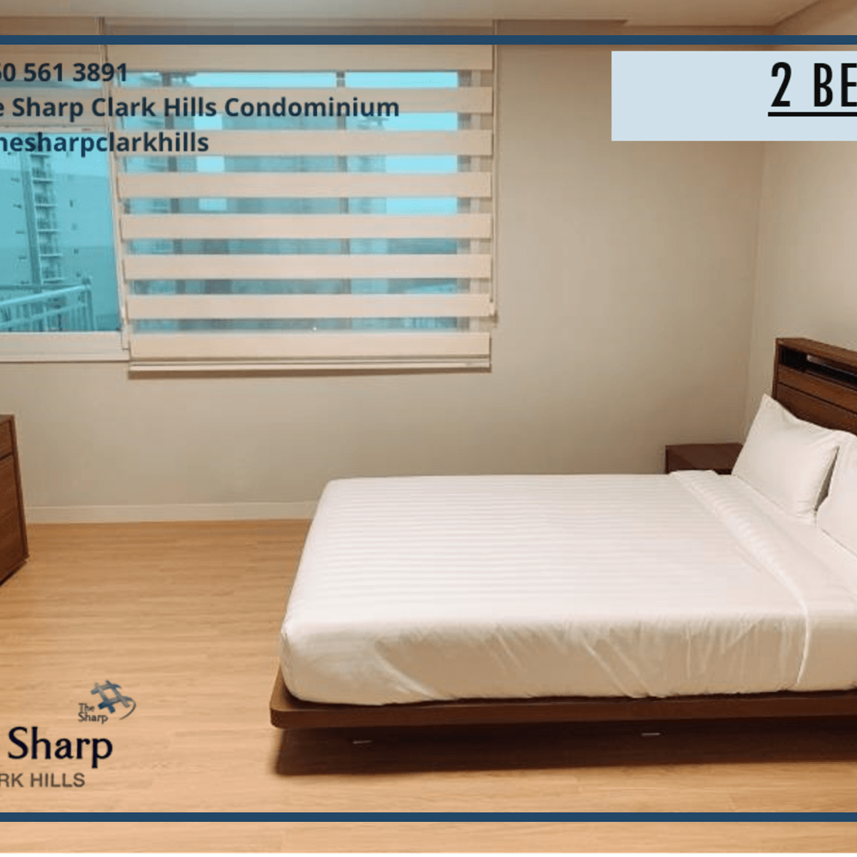 For Sale 2 Bedroom Condo TheSharpClarkHills Clark Mabalacat Pampanga