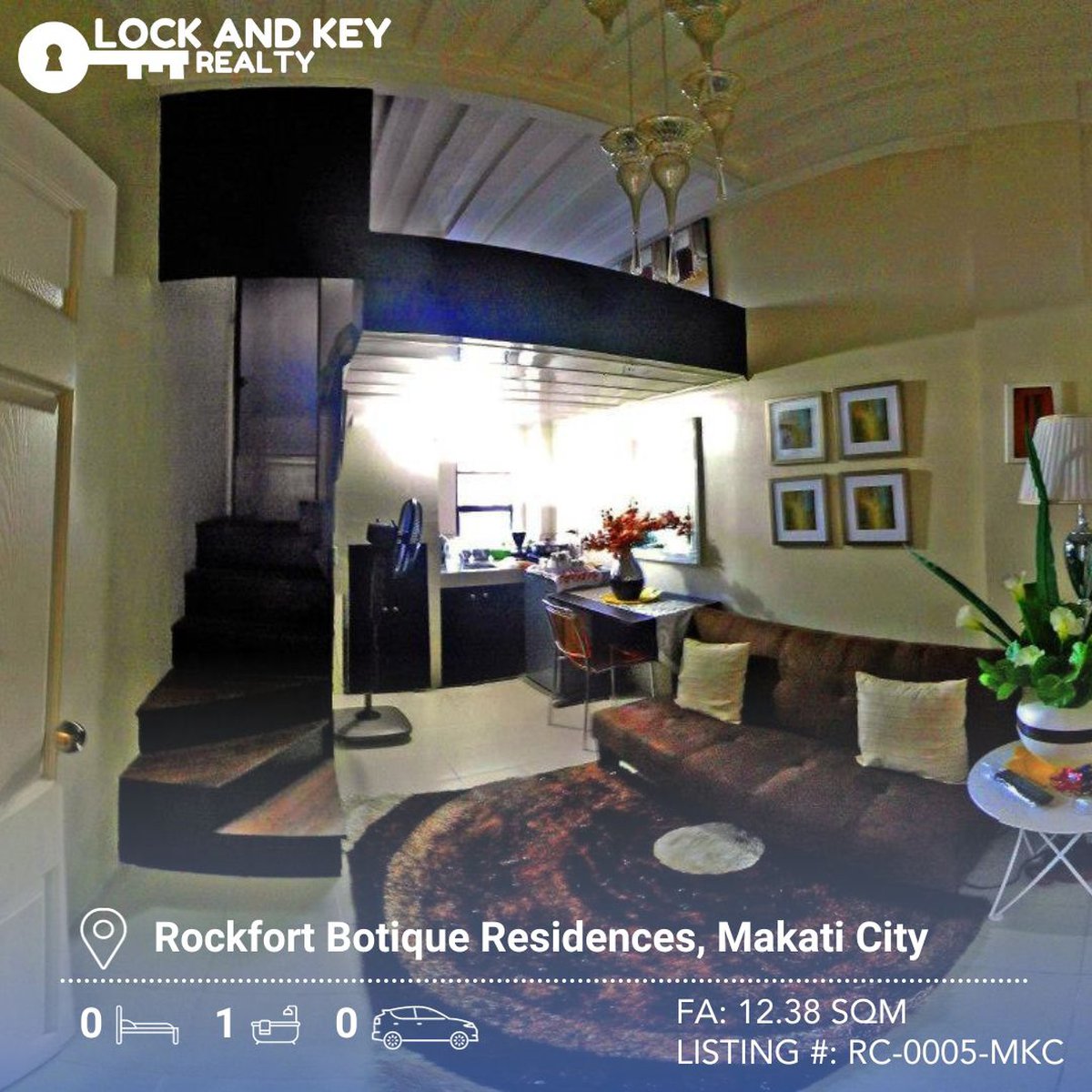 12.38 sqm Studio Condo For Sale By Owner in Makati near BGC [Condo 🏙️