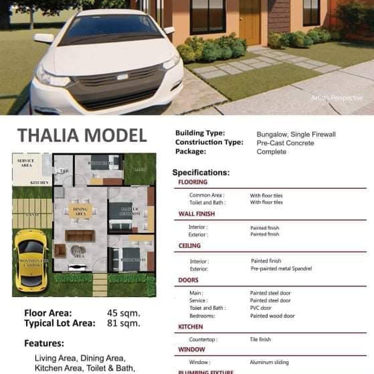 Affordable Thalia Duplex/Single in Bria Homes [House and Lot 🏘️