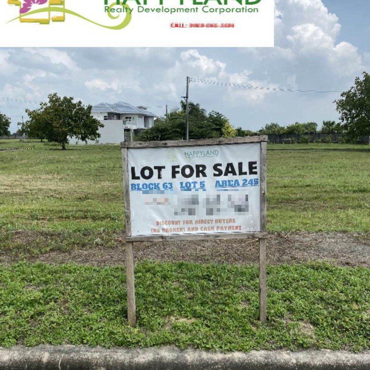 245 sqm Dizon Estate Residential Lot for Sale Blk 63 Lot 5 San Agustin