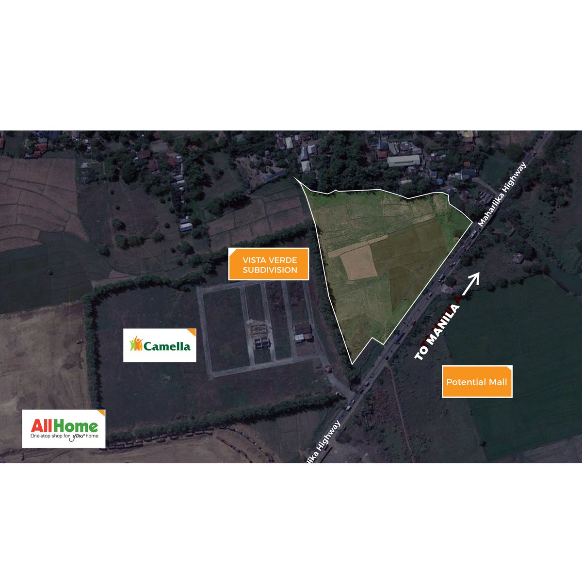 Vacan lot along Maharlika Highway in San Ildefonso Bulacan [Lot 🚜