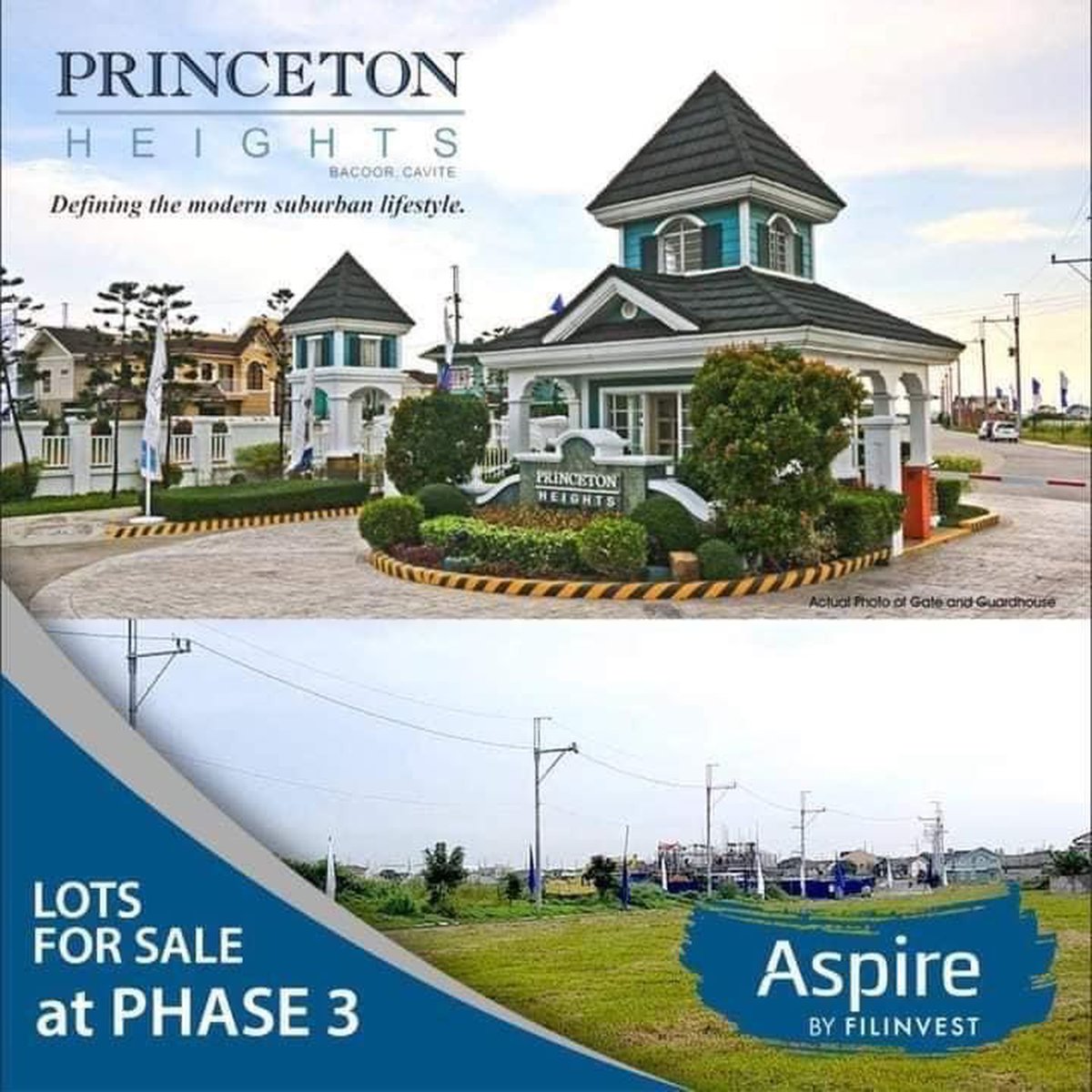 Residential Lot for Sale at Princeton Heights Bacoor [Lot 🚜] (August 2023) in Bacoor, Cavite for