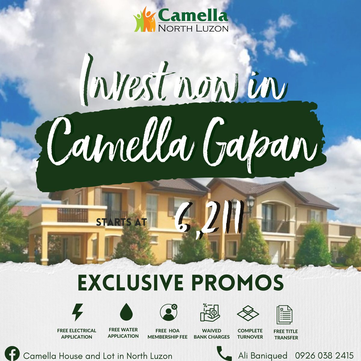 Make your first investment now here in Camella Gapan! [Lot 🚜] (May 2022