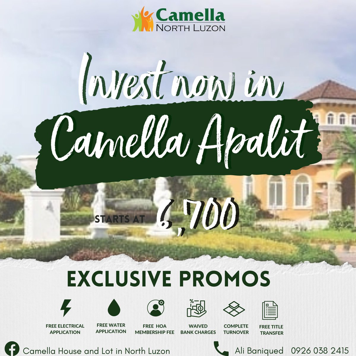 Lot Only in Camella Apalit [Lot 🚜] (May 2022) in Apalit, Pampanga for sale