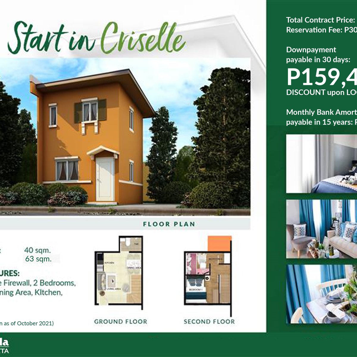 Affordable House and Lot For Sale in Pangasinan RFO [House