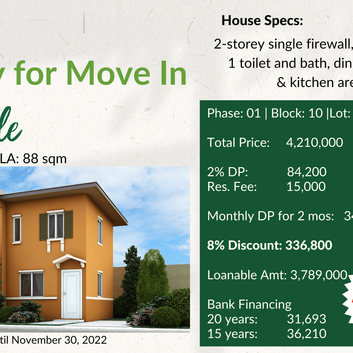 2-bedroom Single Detached House For Sale in Bacolod Negros Occidental