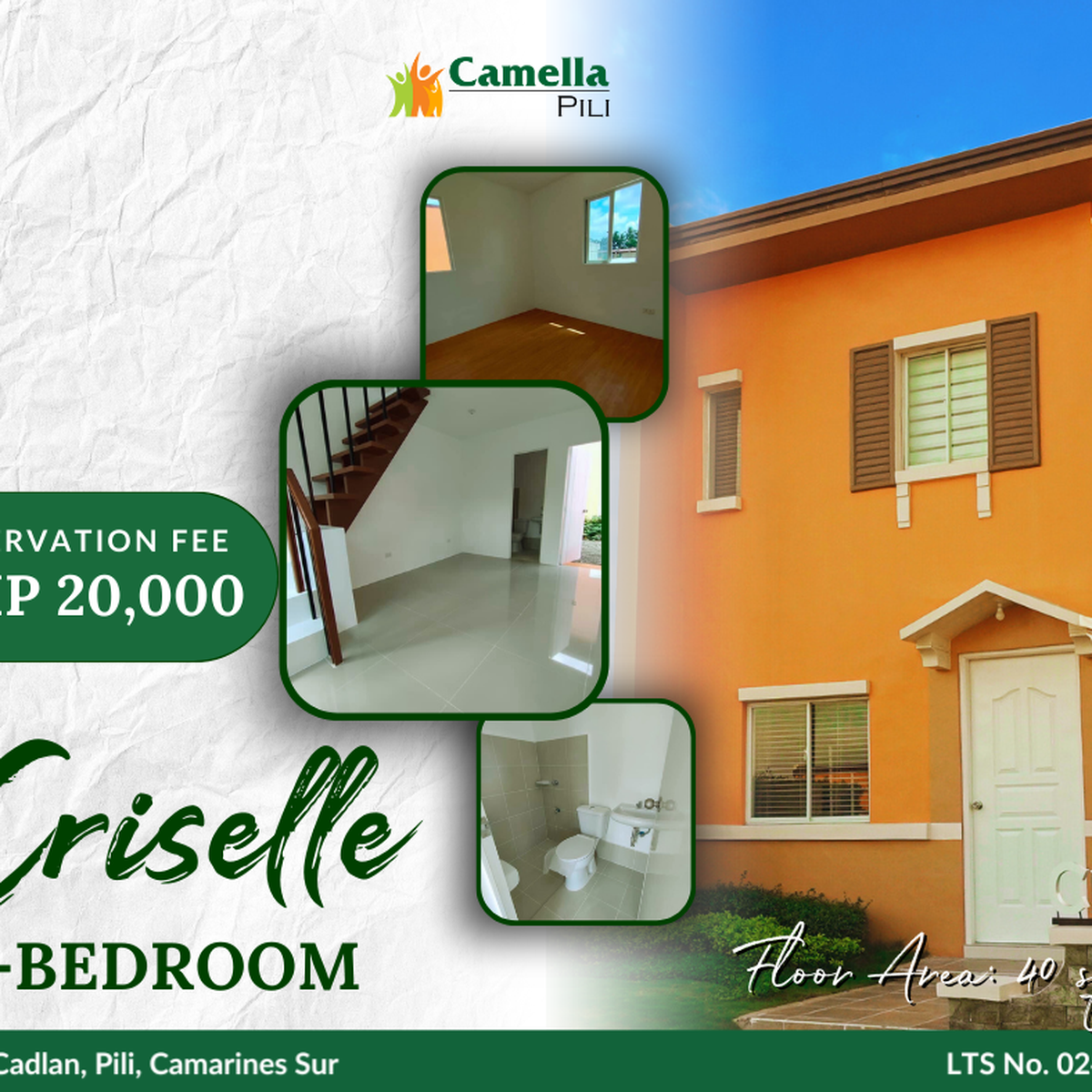 2bedroom Single Attached House and Lot For Sale in Camarines Sur