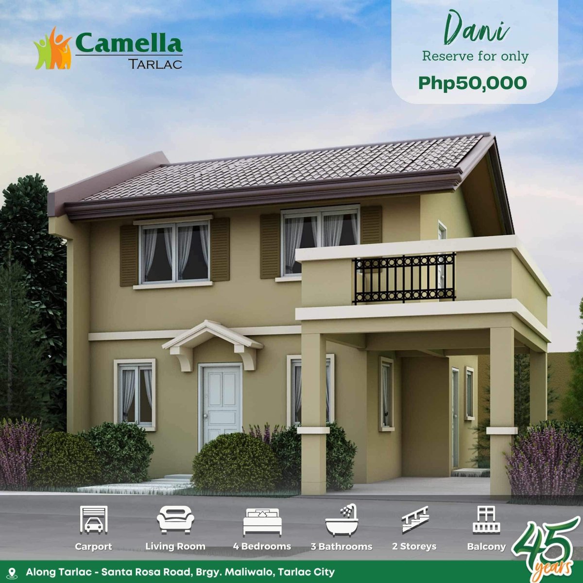 Camella House and Lot for sale in Capas Tarlac [House and Lot 🏘️