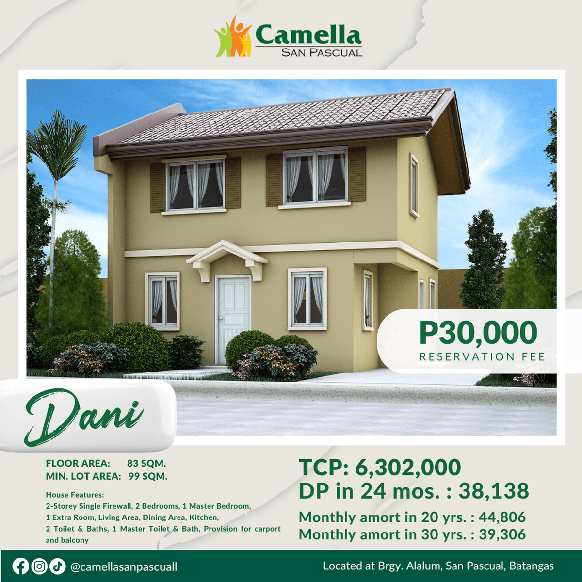 4bedroom European House For Sale in San Pascual Batangas (Dani) [House