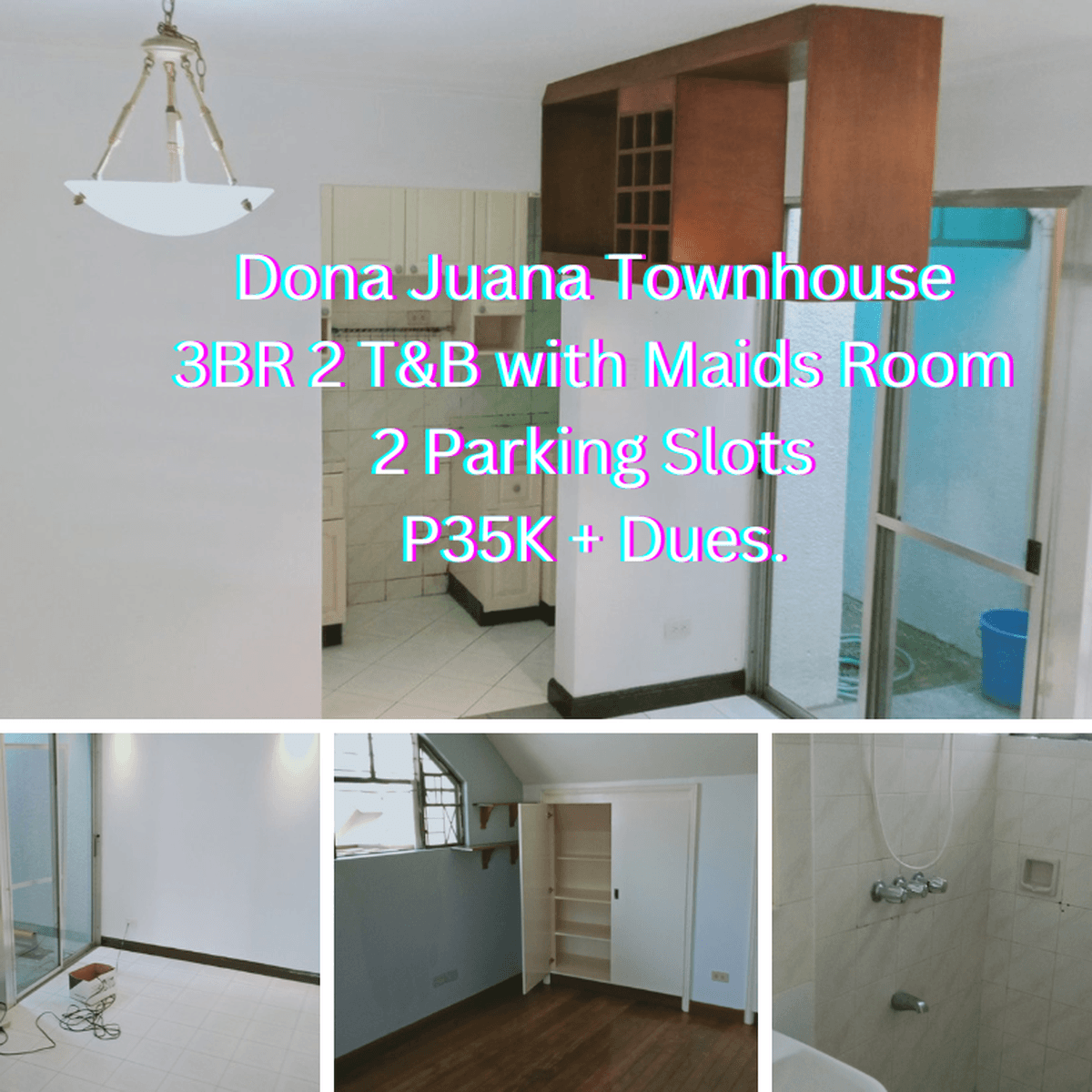 Dona Juana Townhouse 3BR 2T&B For Lease [House and Lot 🏘️] (November