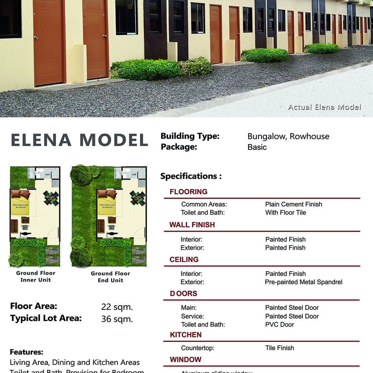 Rowhouse For Sale in Balayan Batangas [House and Lot 🏘️] (October 2023