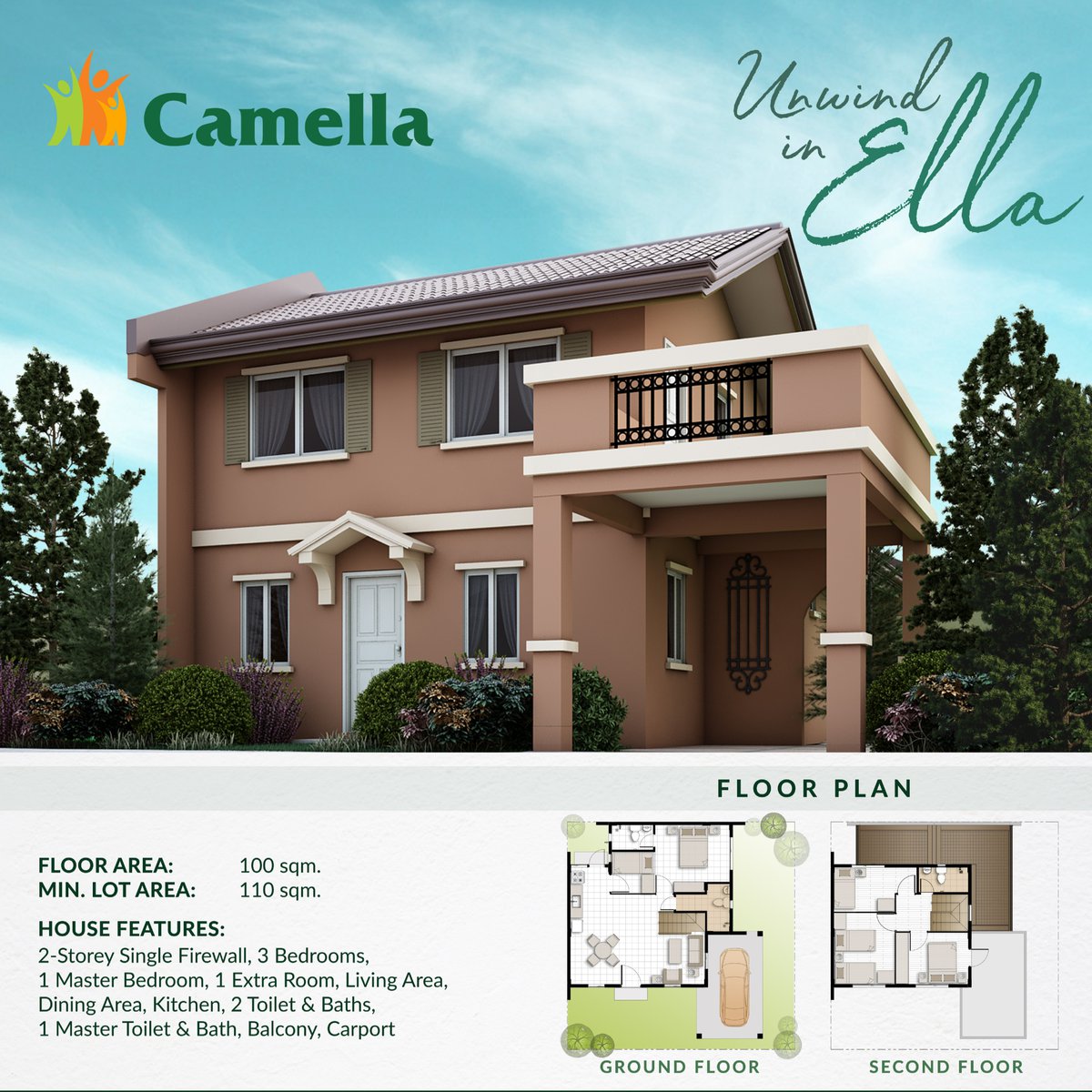 ELLA 5bedroom Single Attached House For Sale in Baliuag Bulacan [House