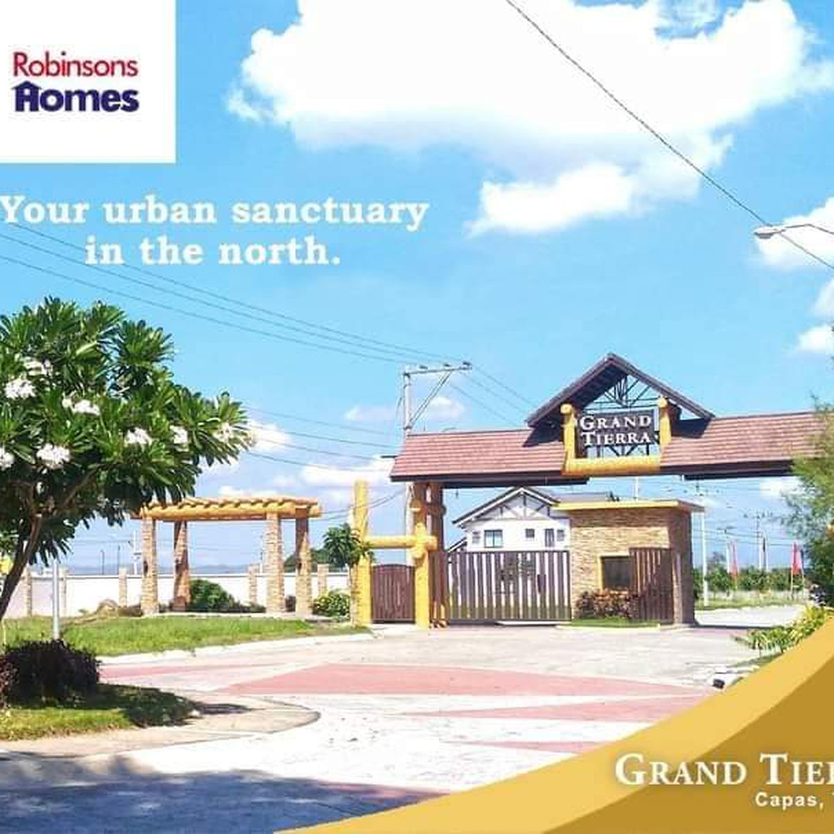 Robinsons GRAND TIERRA House and Lot in Capas, Tarlac, Near New Clark