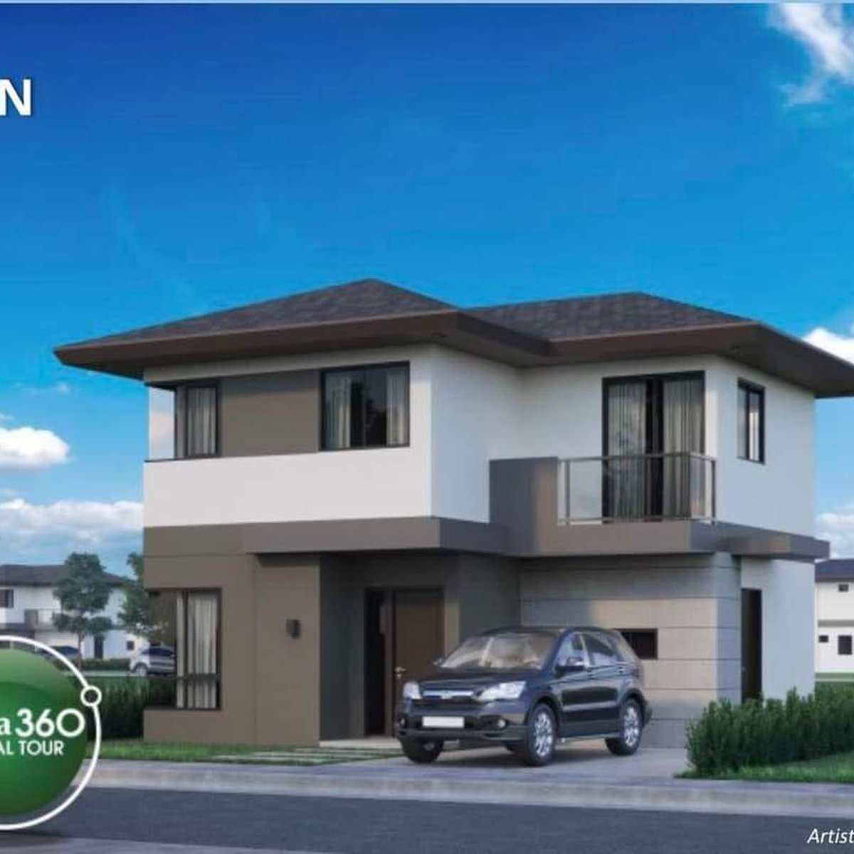 Houses for sale by AVIDA in ALDEA GROVE ESTATES Angeles Pampanga City