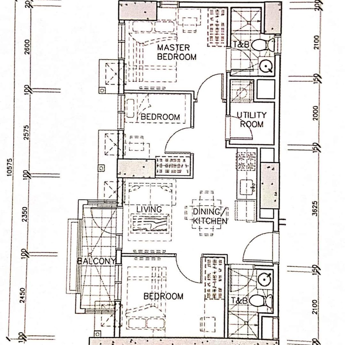 58.00 sqm 3-bedroom Condo For Sale in Pasig near BGC [Condo 🏙️] (May ...