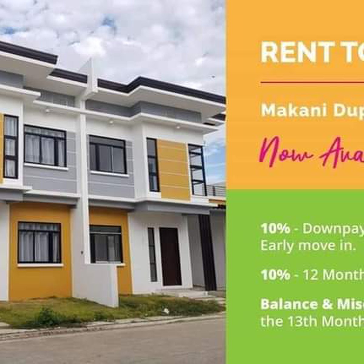 Rent to Own 3bedroom Duplex House For Sale in Minglanilla, Cebu [House