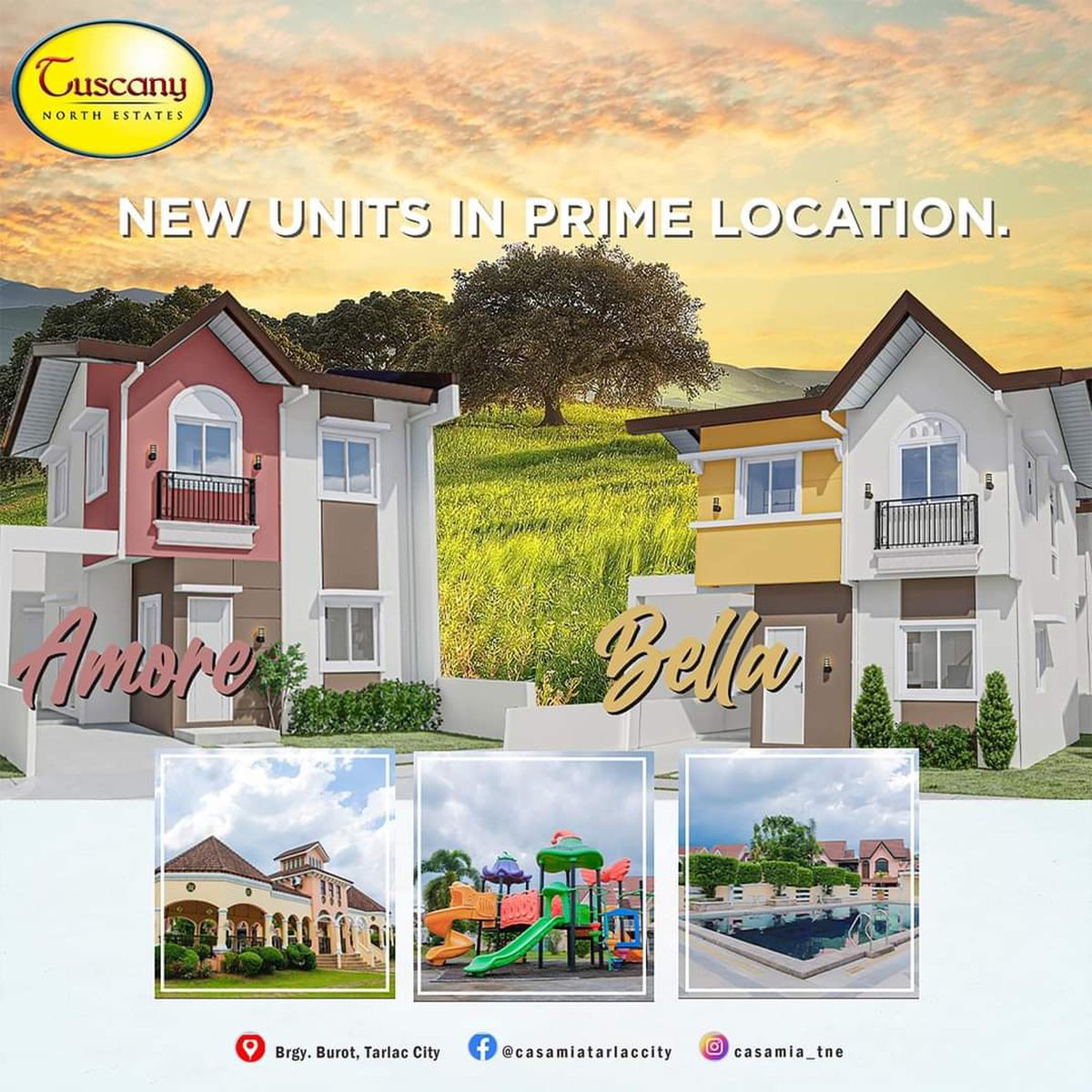 Reserve your DREAM HOME at Tuscany North Estates, Tarlac City [House