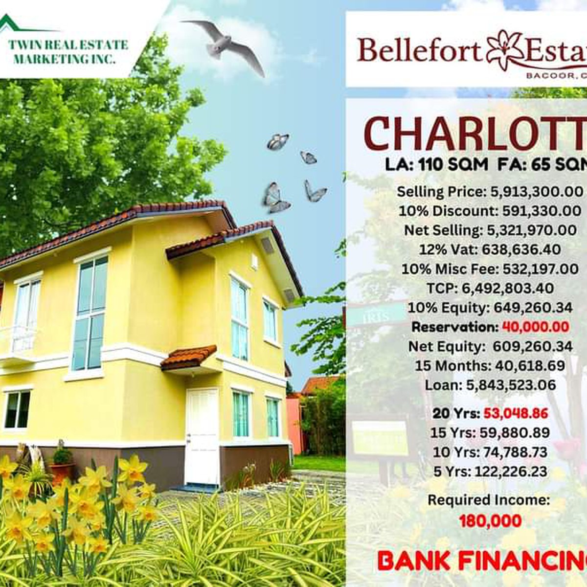 RFO 3-bedroom Single Attached House For Sale in Bacoor Cavite