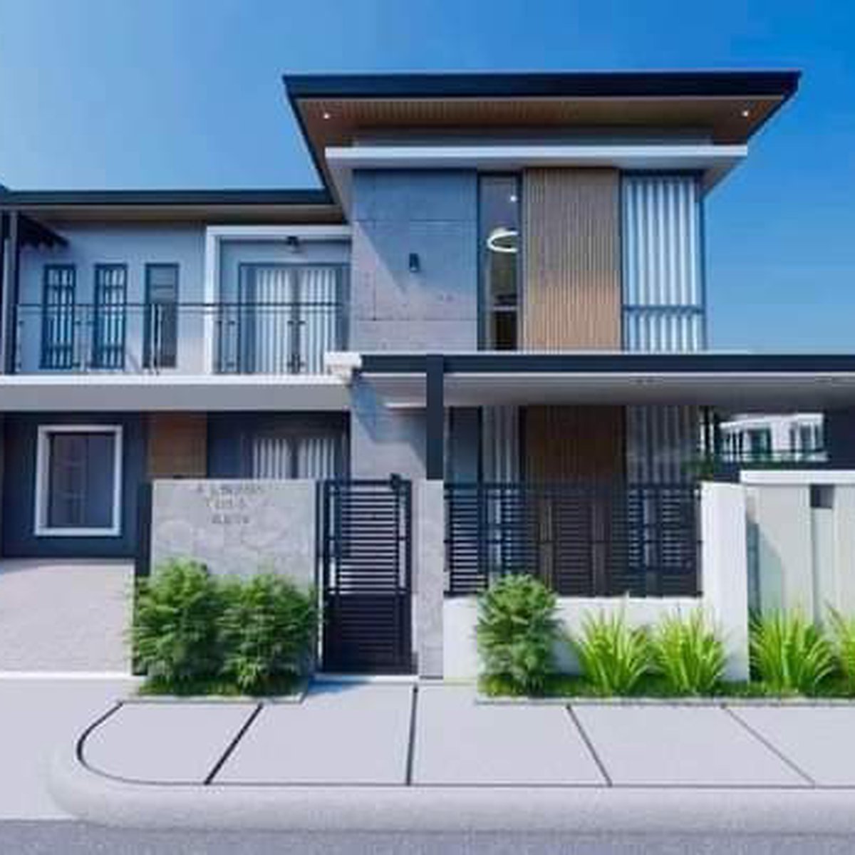 Modern design single Attached house and lot in exclusive subdivision ...