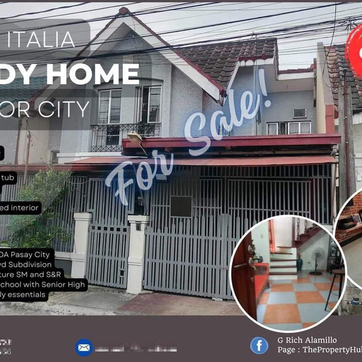 4BR Single Attached House and Lot in Citta Italia, Bacoor City [House