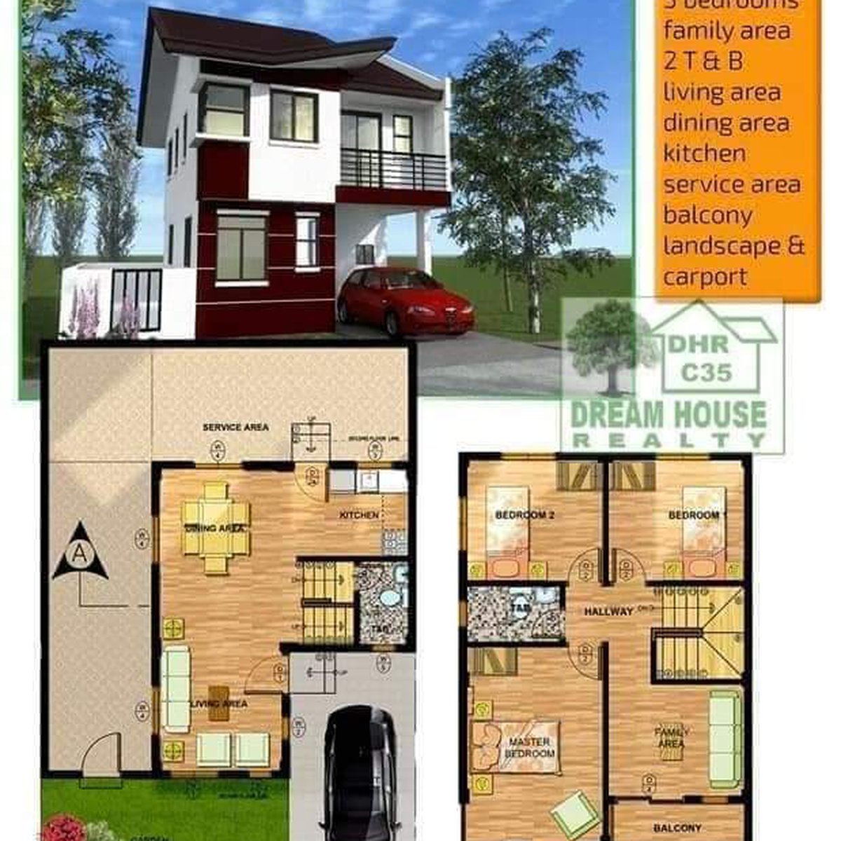 2 storey Single Attached Heights Executive [House and Lot 🏘️