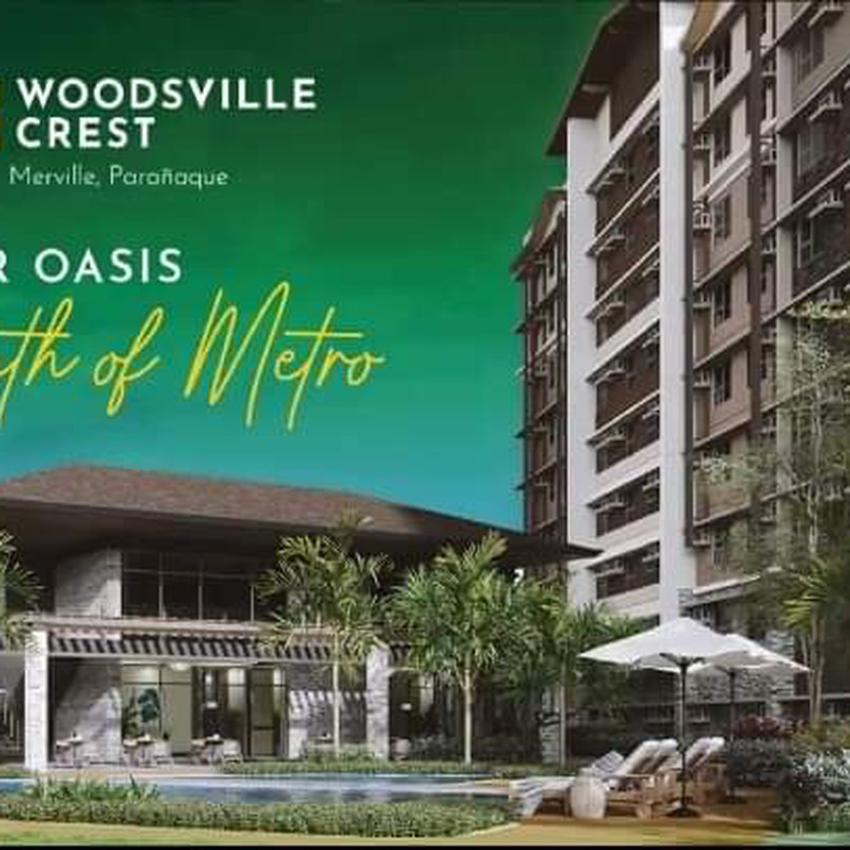 Woodsville Crest Merville Parañaque City [Condos 🏙️] (December 2021) in