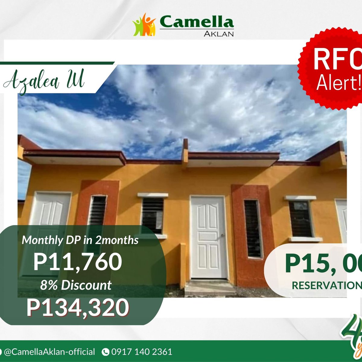 Readyforoccupancystudiotypeunit1Toilethouseandlotinaklan