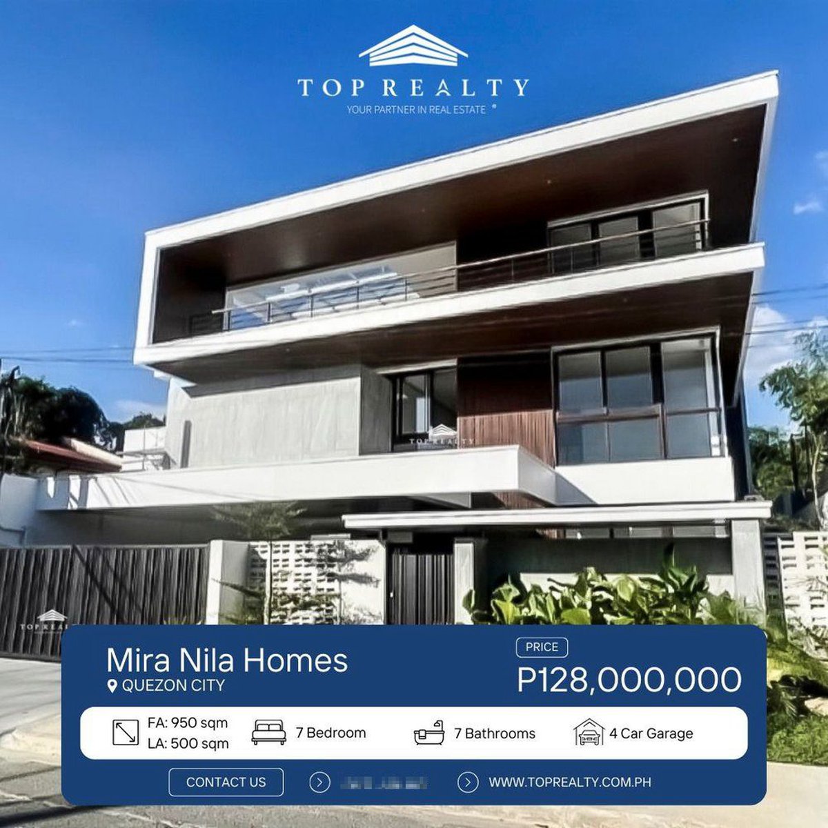 7BR Modern House and Lot for Sale in Mira Nila Homes, Quezon City ...