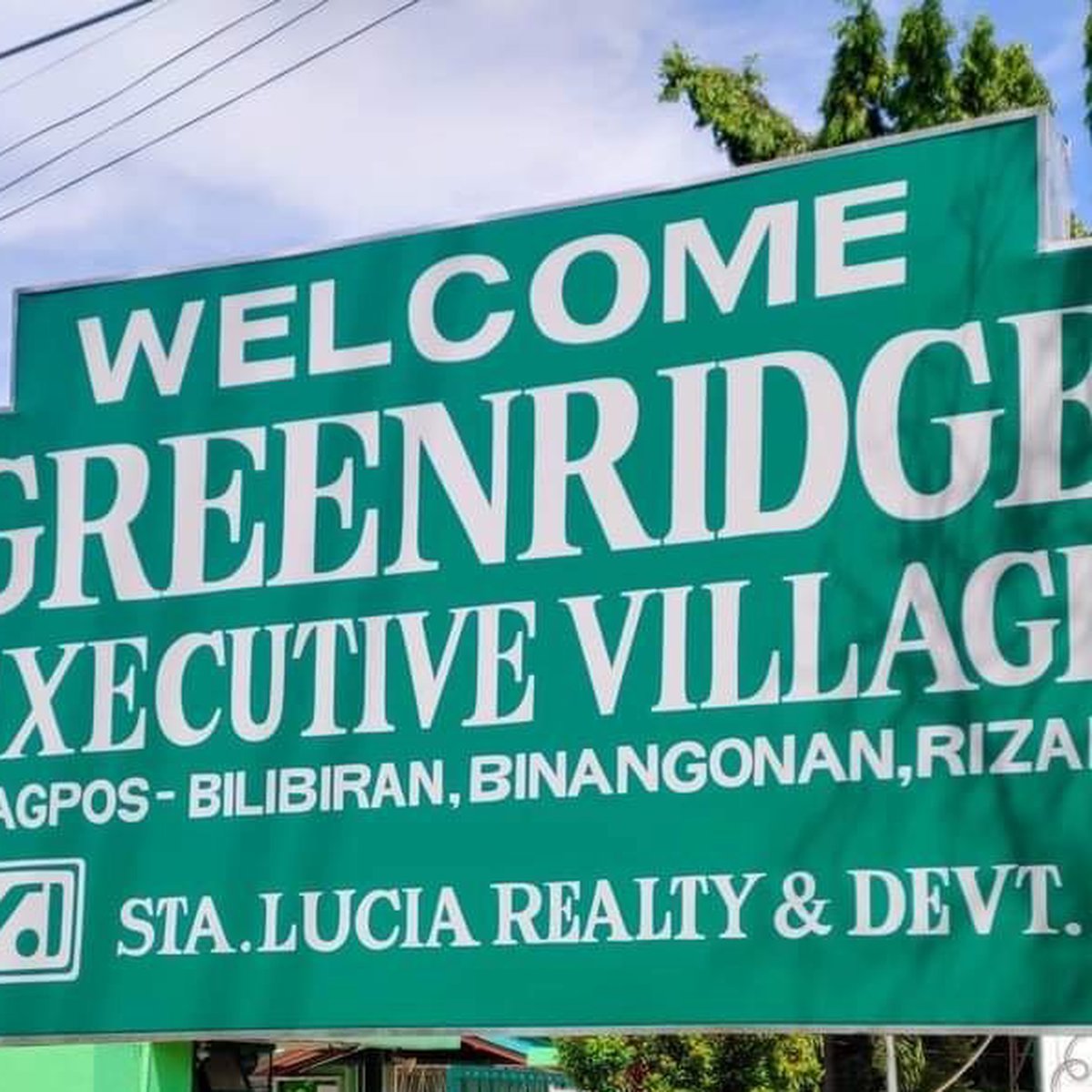 Greenridge Executive Village Residential Lot for Sale [Lot 🚜] (September 2024) in Binangonan