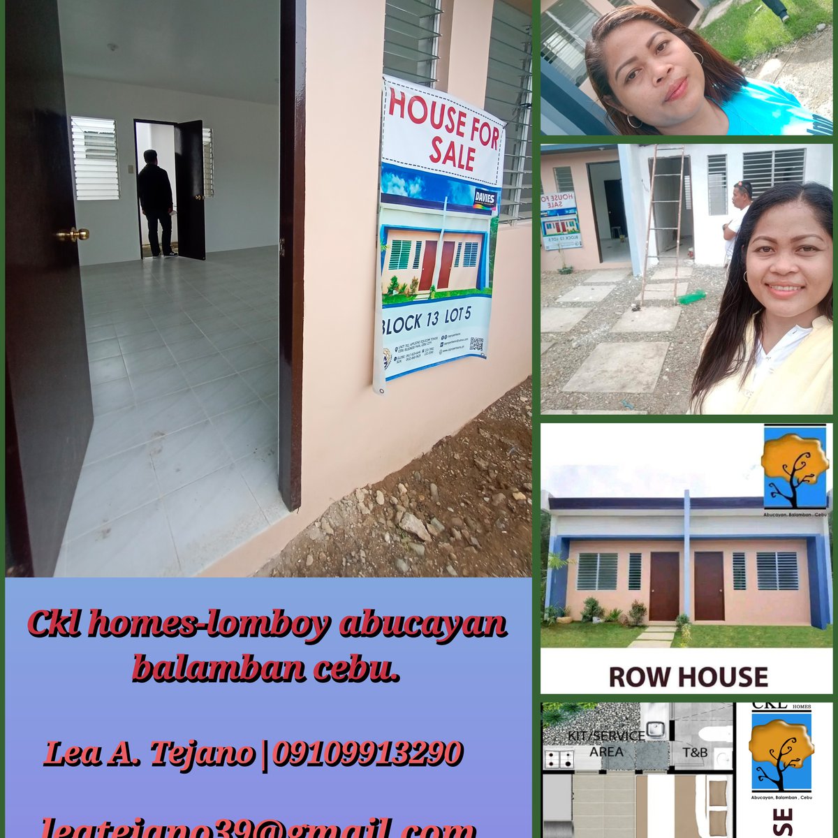 Studiolike Rowhouse For Sale in Balamban Cebu [House and Lot 🏘️
