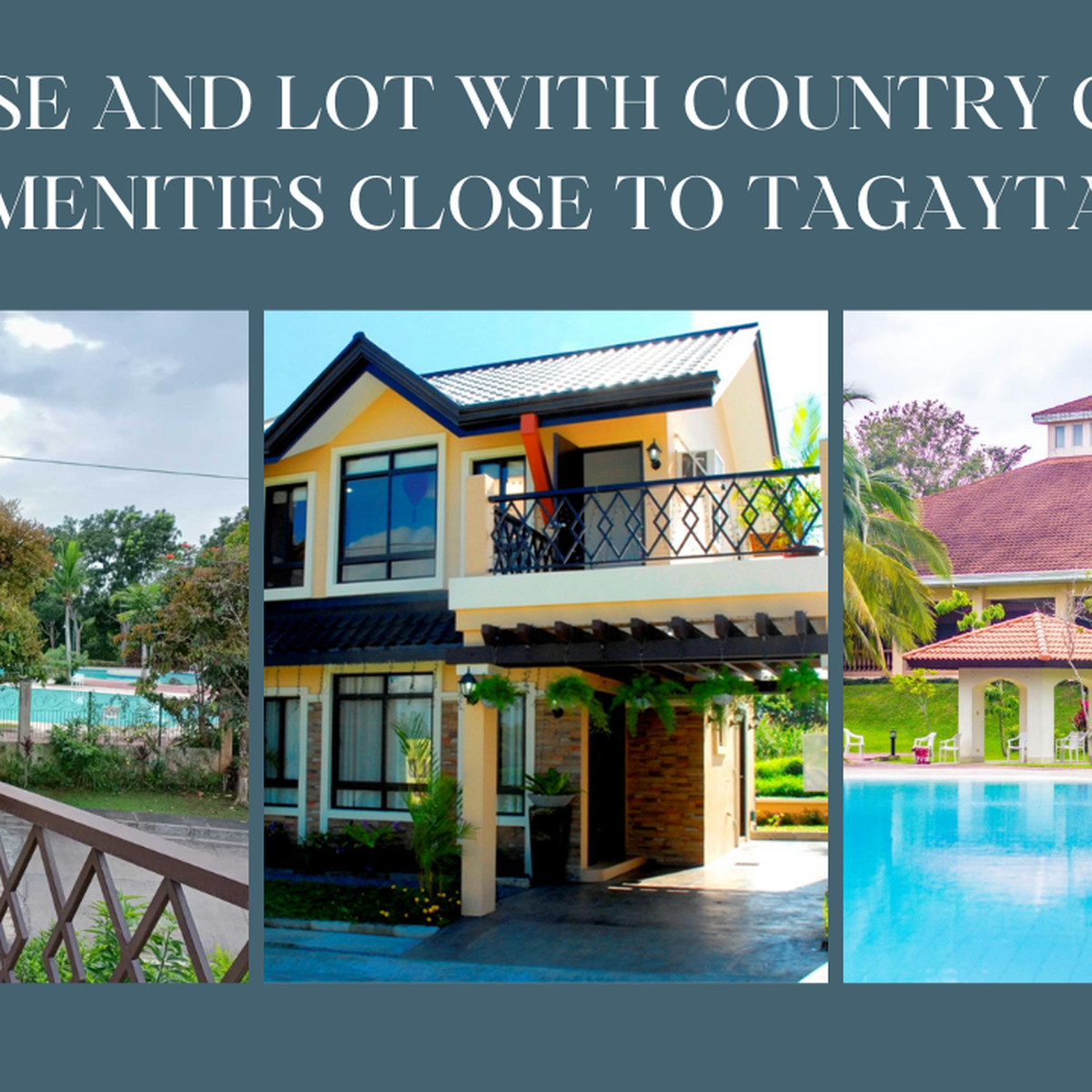 RFO 2BR House & Lot For Sale in SilangTagaytay with golf course view