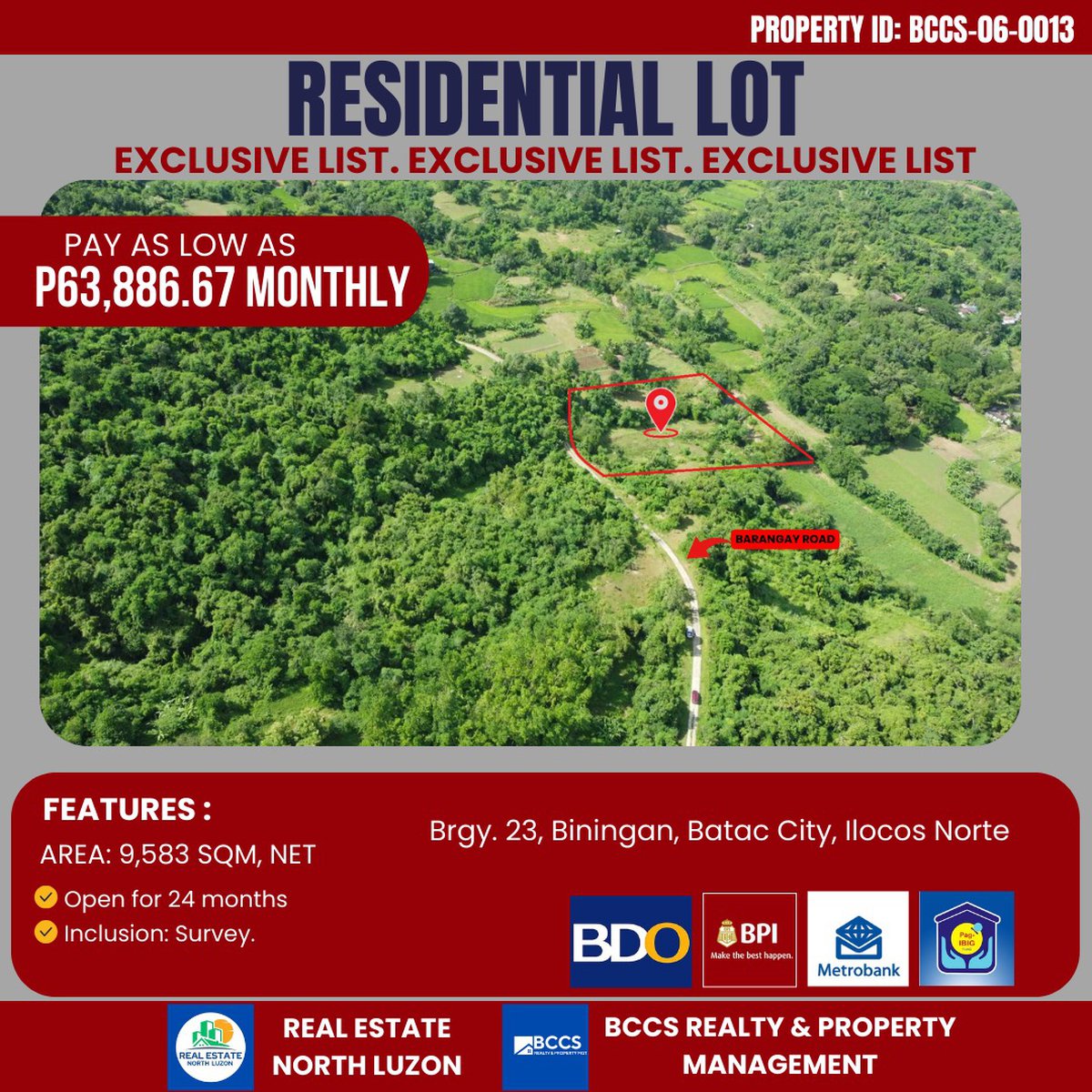 Farm lot [Lot 🚜] (April 2024) in Batac, Ilocos Norte for sale