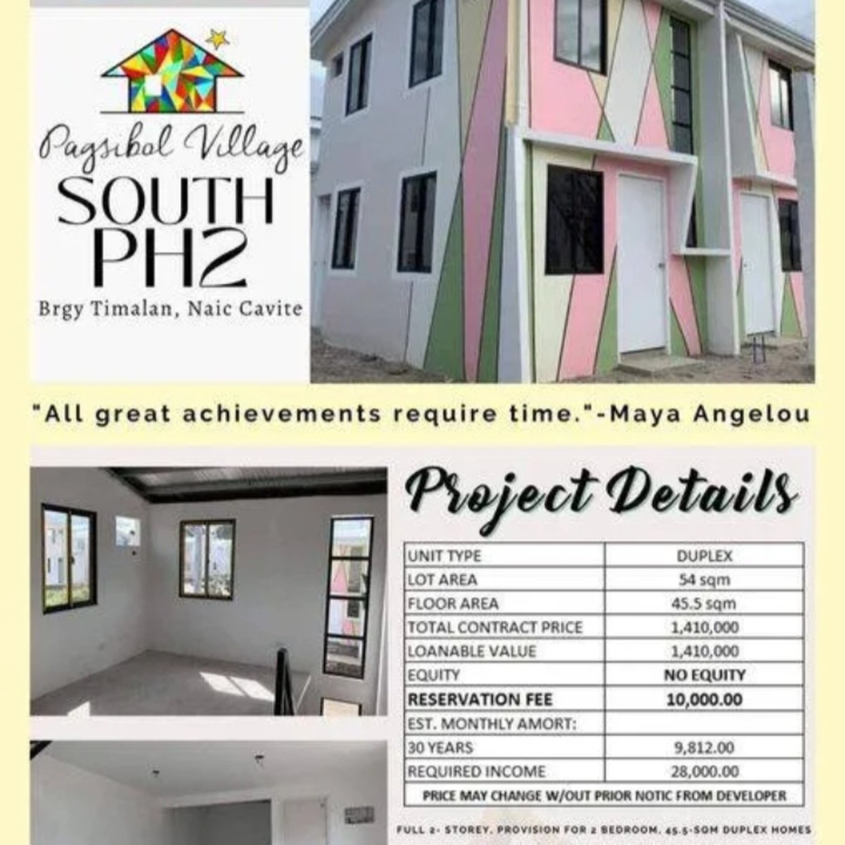 Pagsibol Village [House and Lot 🏘️] (July 2022) in Naic, Cavite for sale