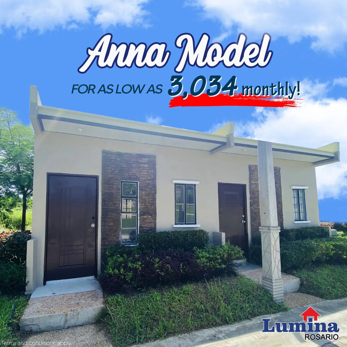 Anna Rowhouse For Sale in Rosario Batangas [House and Lot 🏘️] (July