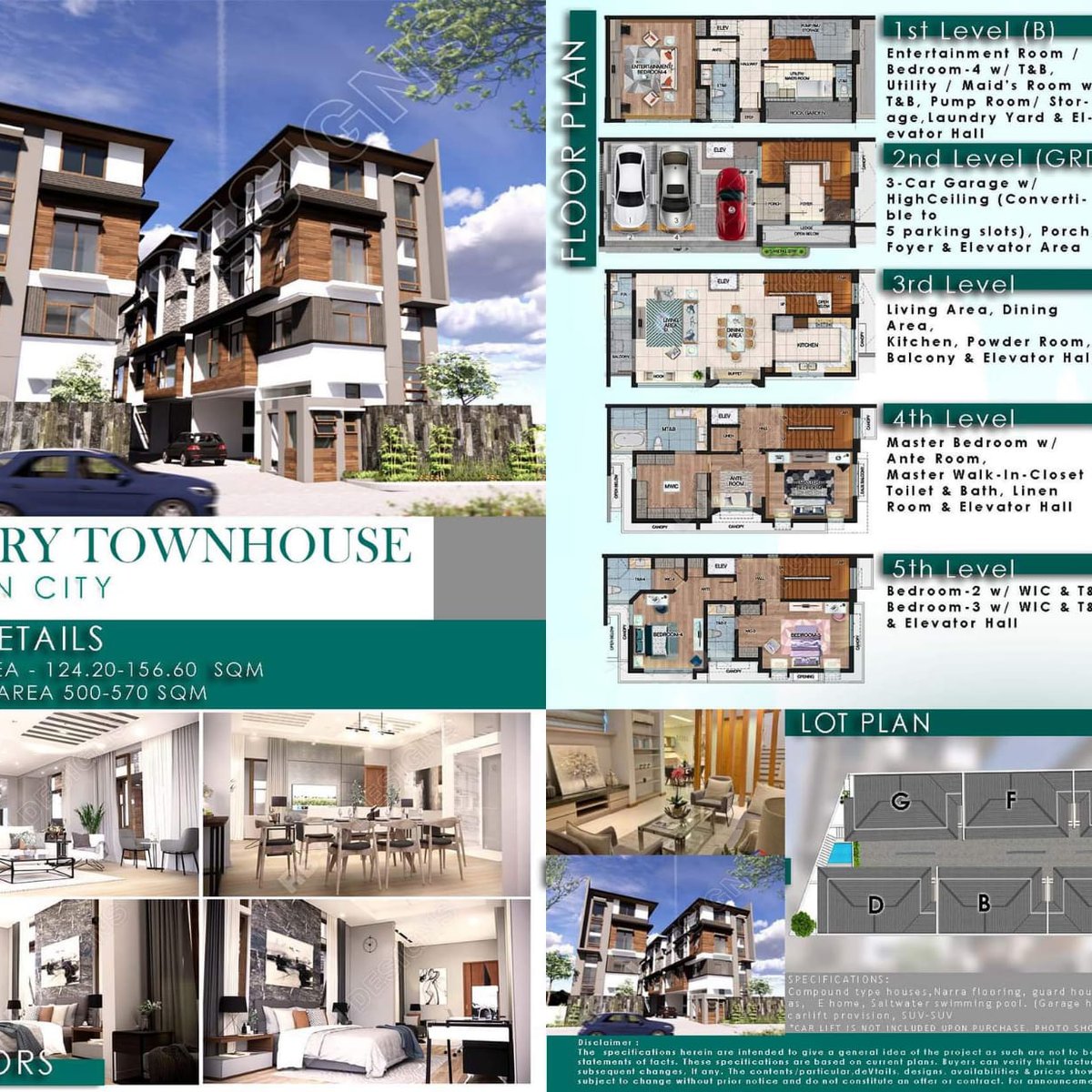 For Sale 5- Storey luxury Town house in Quezon City [House and Lot 🏘️ ...