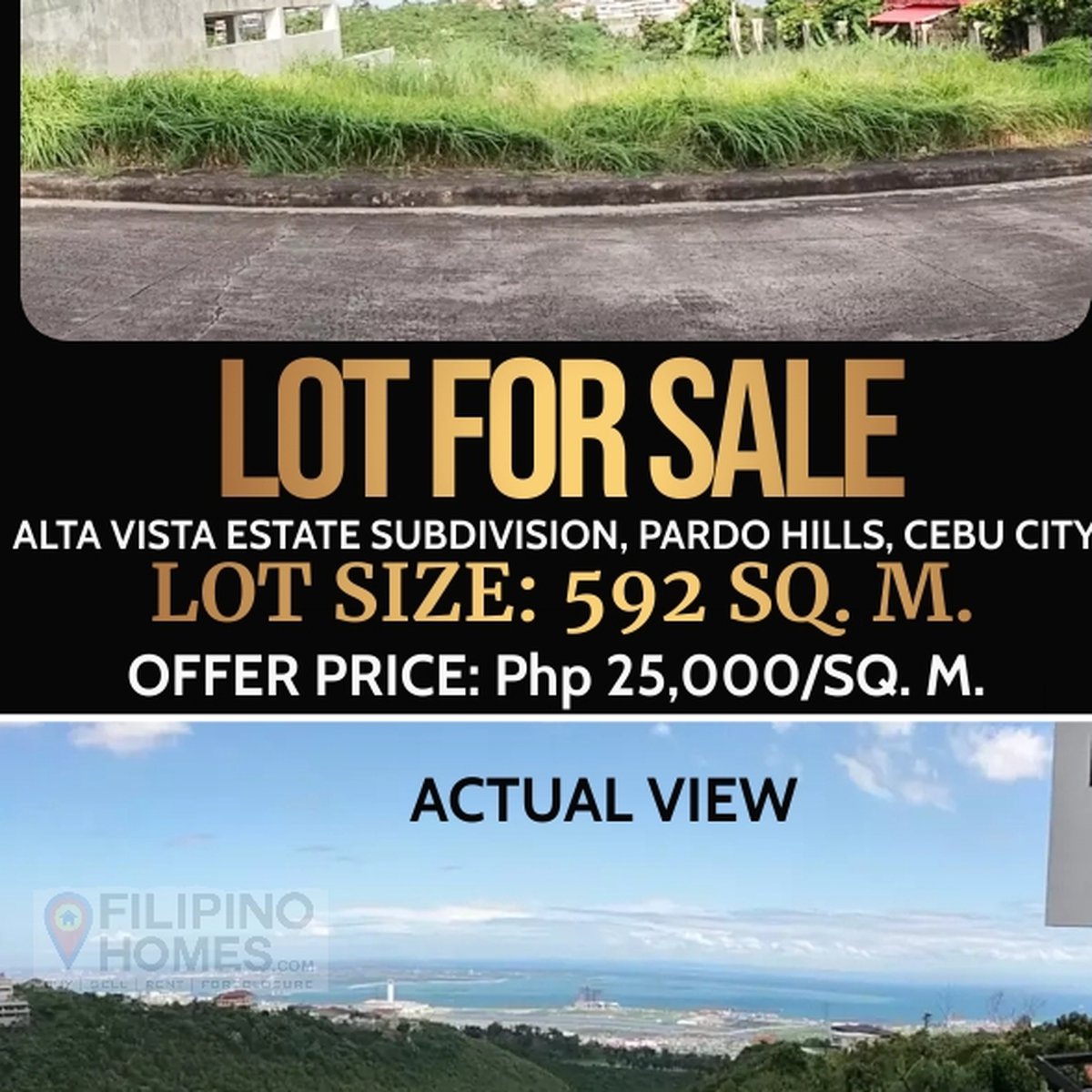 592 sqm Residential Lot For Sale By Owner in Cebu City Cebu [Lot 🚜] (April 2023) in Cebu City