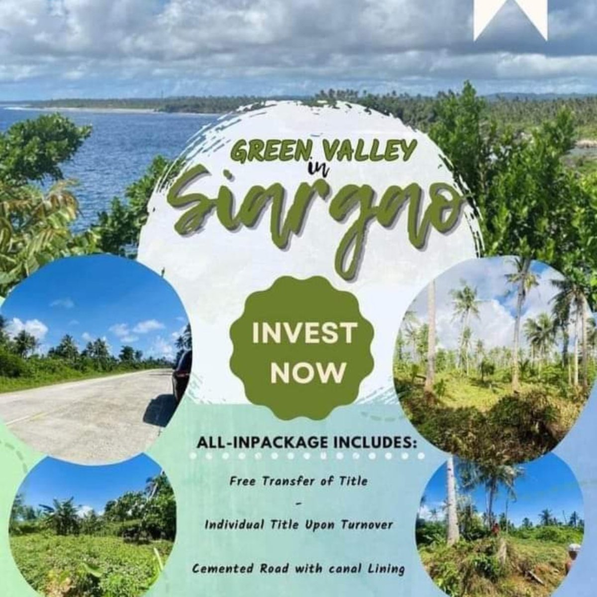 Siargao Property Residential Farm [Lot 🚜] (December 2023) in Pilar, Surigao del Norte for sale