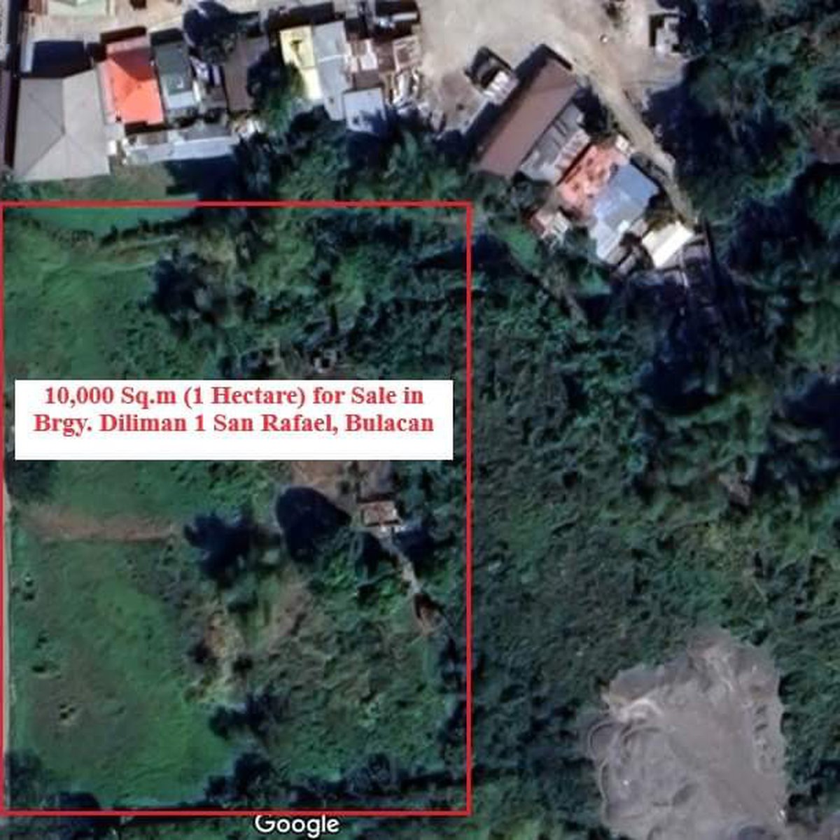 1 Hectares Lot for sale in Plaridel Bypass Road, San Rafael Bulacan [Lot 🚜] (February 2024) in