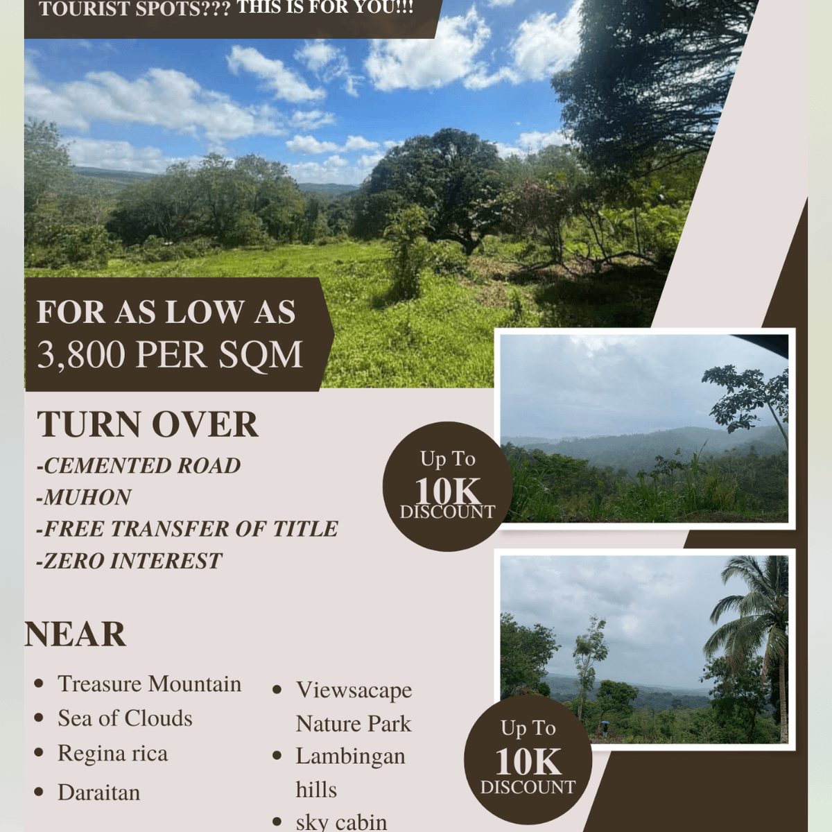 Farm lot in Sampaloc Tanay [Lot 🚜] (August 2024) in Tanay, Rizal for sale