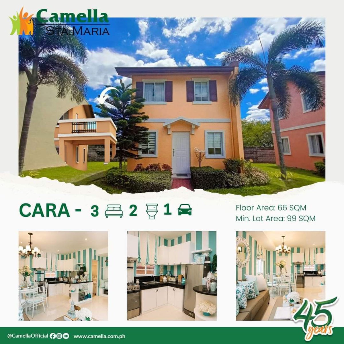 3Bedroom Single Detached House & Lot for Sale in Santa Maria Bulacan