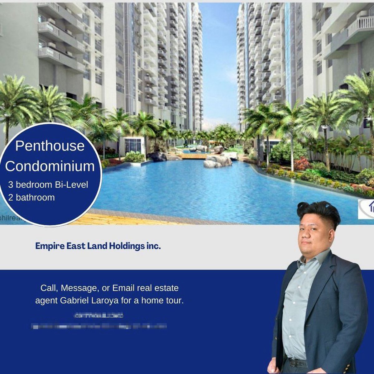 129.38sqm 3 Bedrooms Bilevel Condo For Sale in Pasig Metro Manila