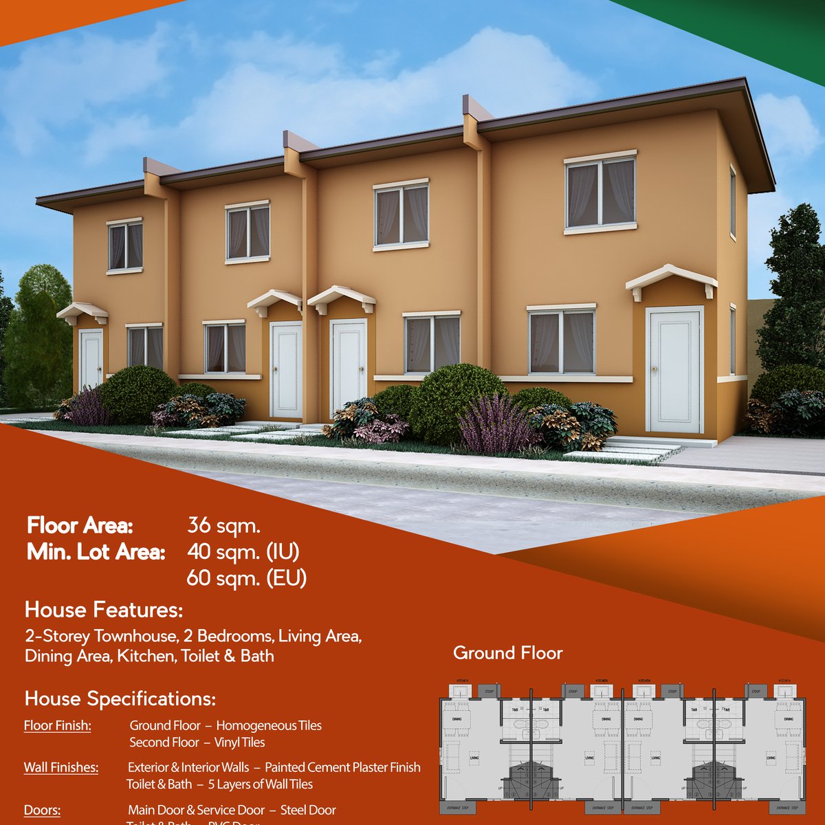 2bedroom Townhouse For Sale in Laoag Ilocos Norte [House and Lot 🏘️